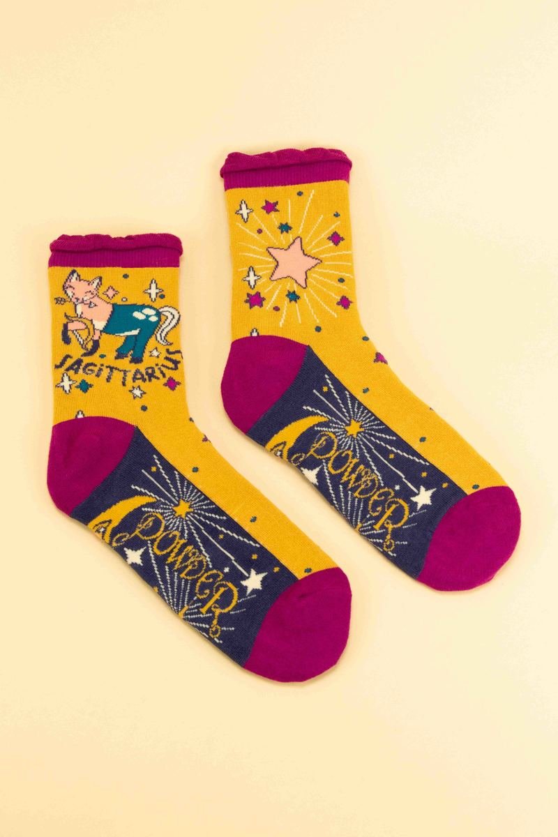Powder - Sagittarius Zodiac Ankle Socks