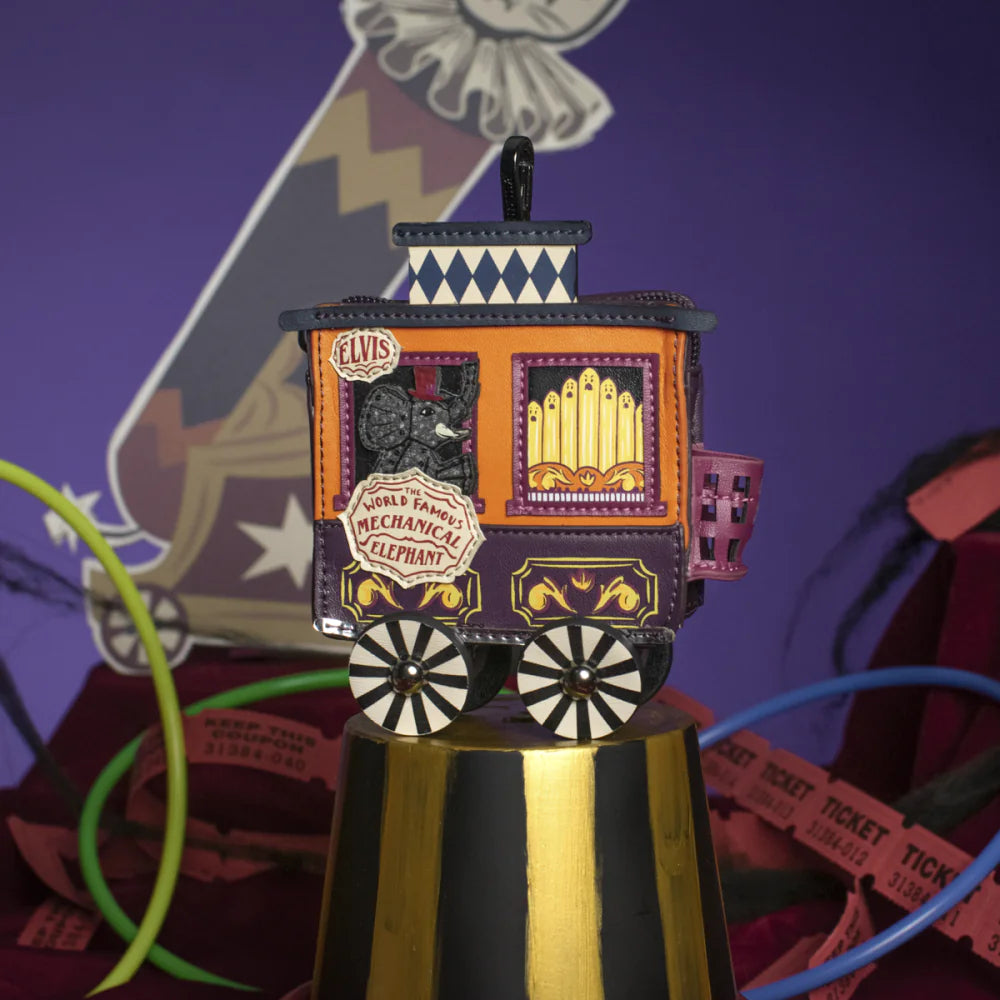 Vendula London Skelecat’s Travelling Ghost Train Carriage Coin Purse Available Now
