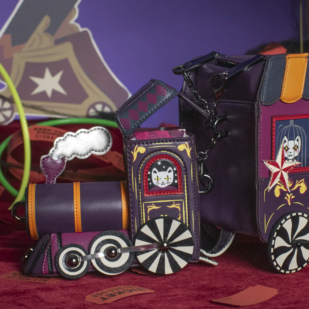 Vendula London Skelecat"s Travelling Ghost Train Bag Available Now