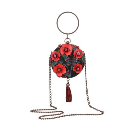 Vendula London Butterfly Garden Jayla Evening Bag ( Pre Sale ) Arrival Mid / Late Sept