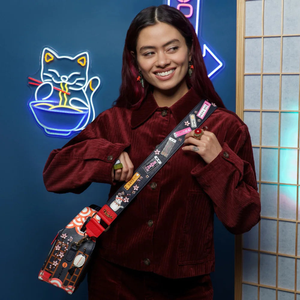 Vendulla London Sushi Blue Edition Wide Shoulder Strap Available Now