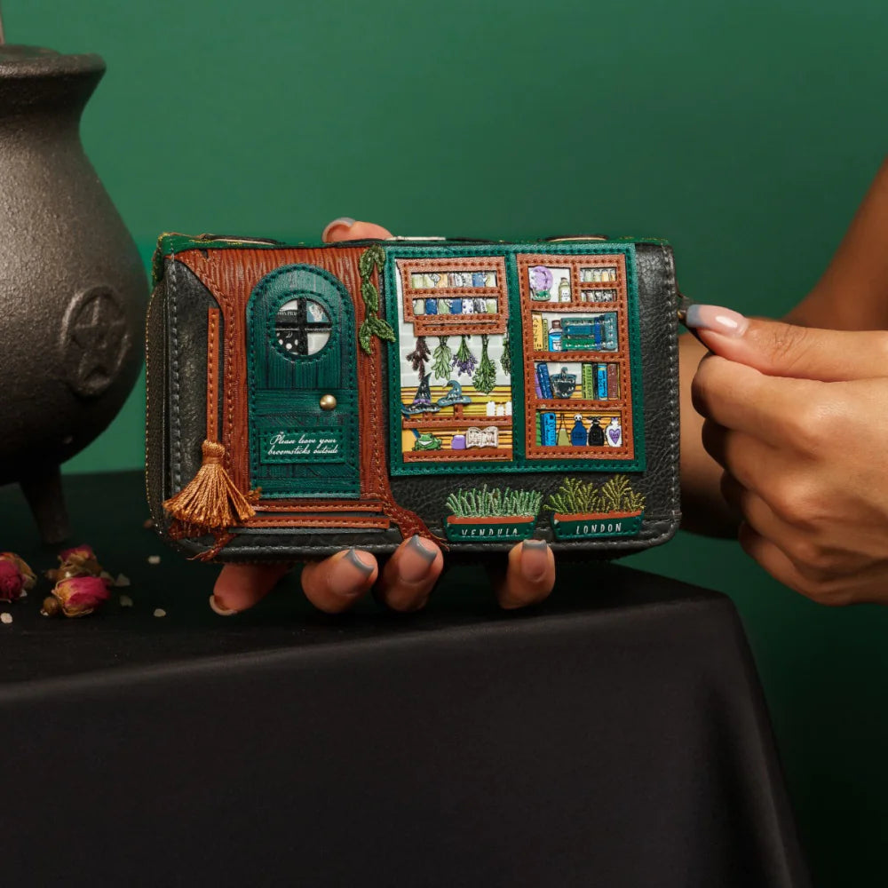 Vendula London The Witches Pantry Medium Ziparound Wallet ( Pre Sale Due Mid Nov )