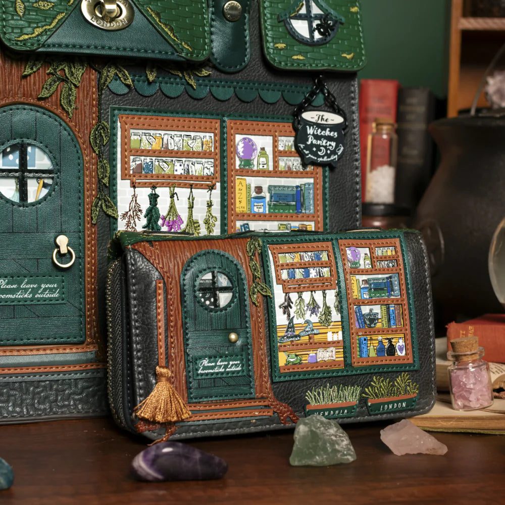 Vendula London The Witches Pantry Medium Ziparound Wallet ( Pre Sale Due Mid Nov )
