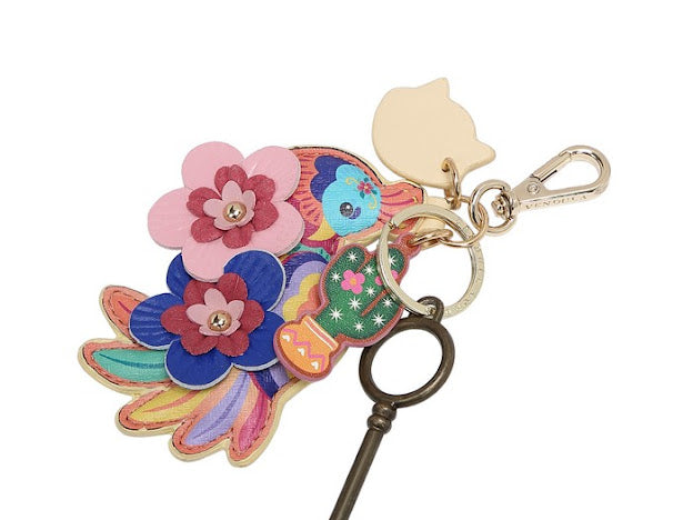 Vendula London - Mexican Garden Bird & Mexican Garden Chihuahua Key Charm