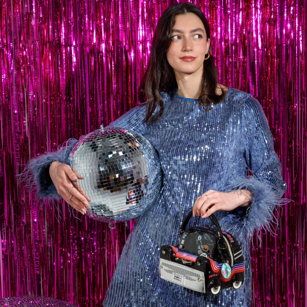 Vendula London Kitty’s Caturday Night Fever Catillac Bag