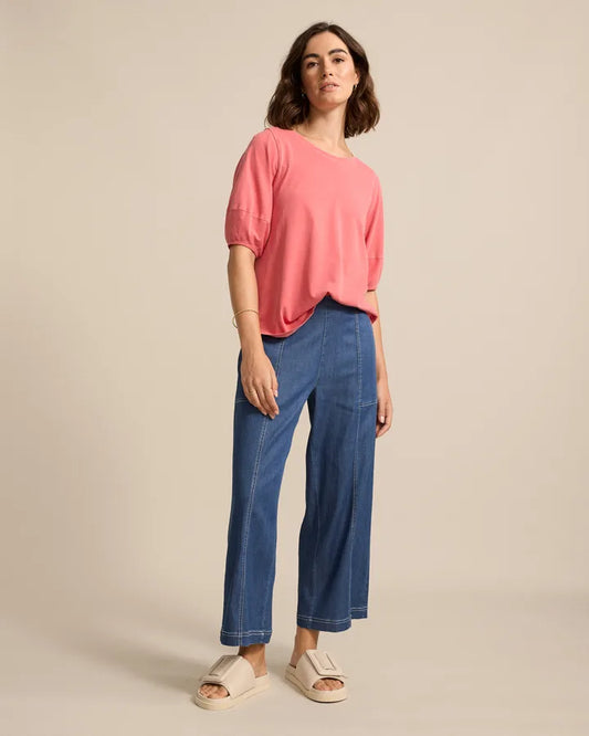 Marco Polo - Wide Leg Jeans Denim - YTMS58249