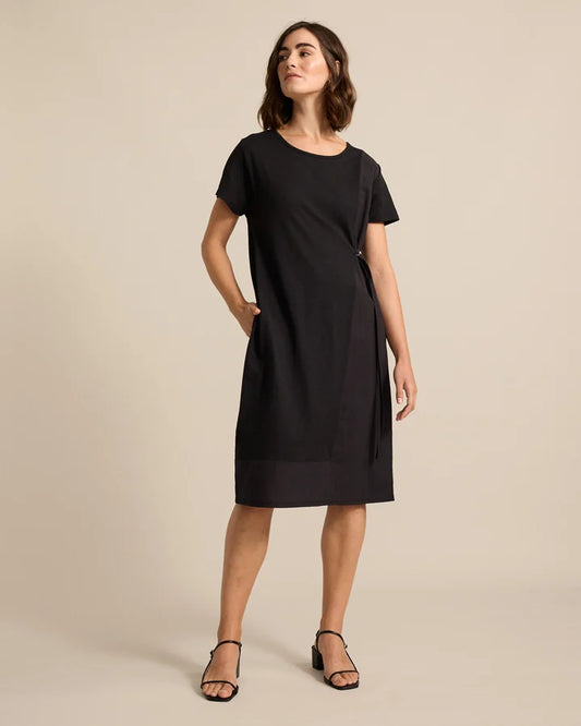 Marco Polo - S/S Spliced Dress - YTMS59299