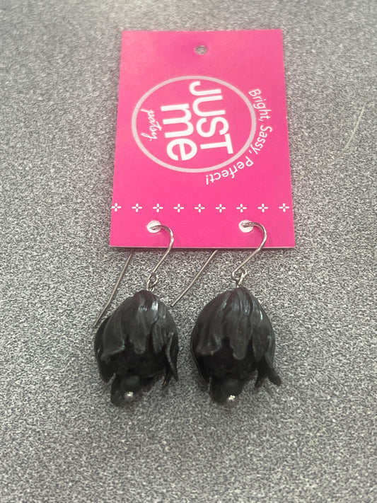 The Sister Label - Black Tulip Earrings