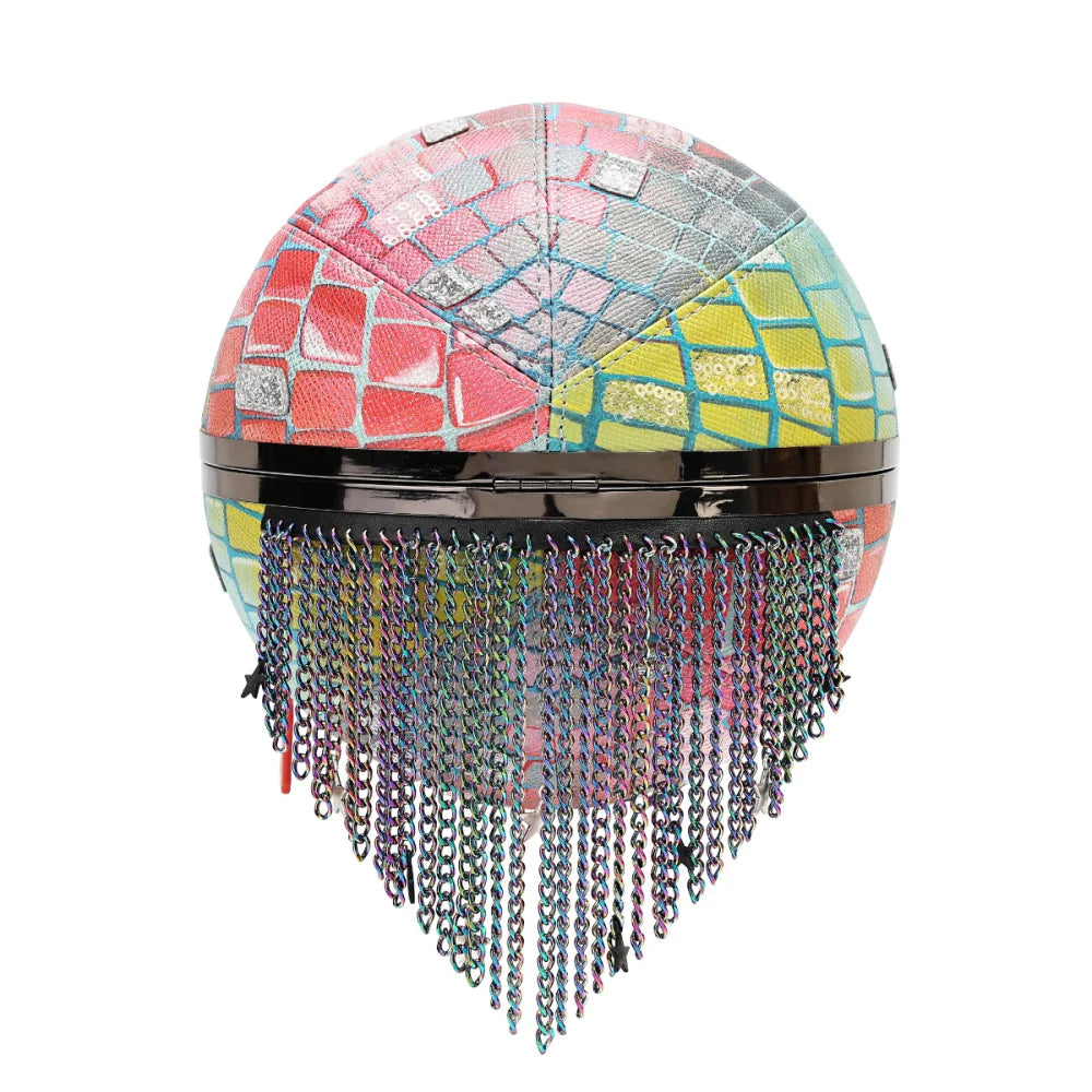 Vendula London Kitty’s Caturday Night Fever Disco Ball Bag