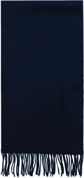 Avenel Failsworth - Lambswool Scarf Navy - Unisex Classic