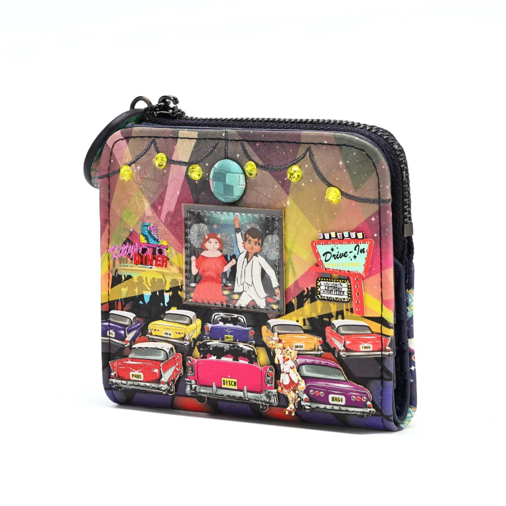 Vendula London Kitty’s Caturday Night Fever Flexcard Wallet