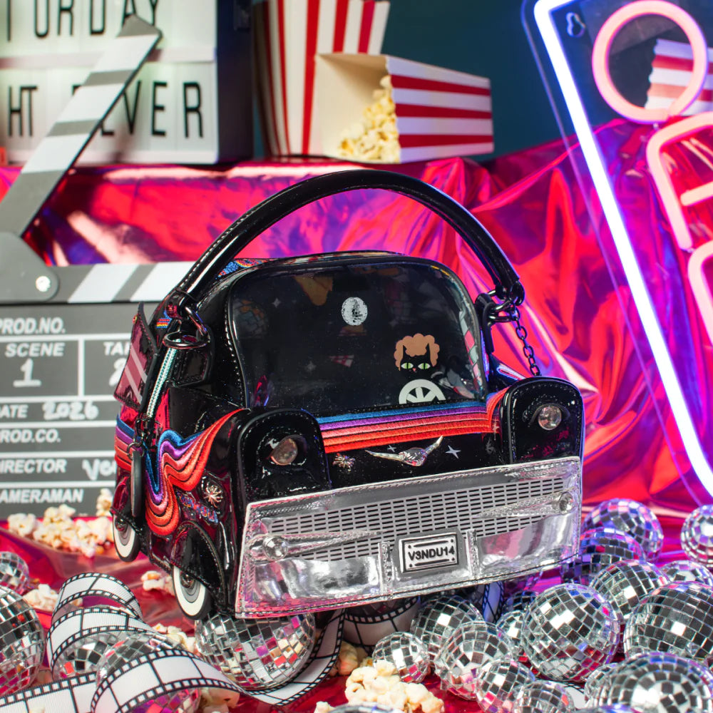 Vendula London Kitty’s Caturday Night Fever Catillac Bag
