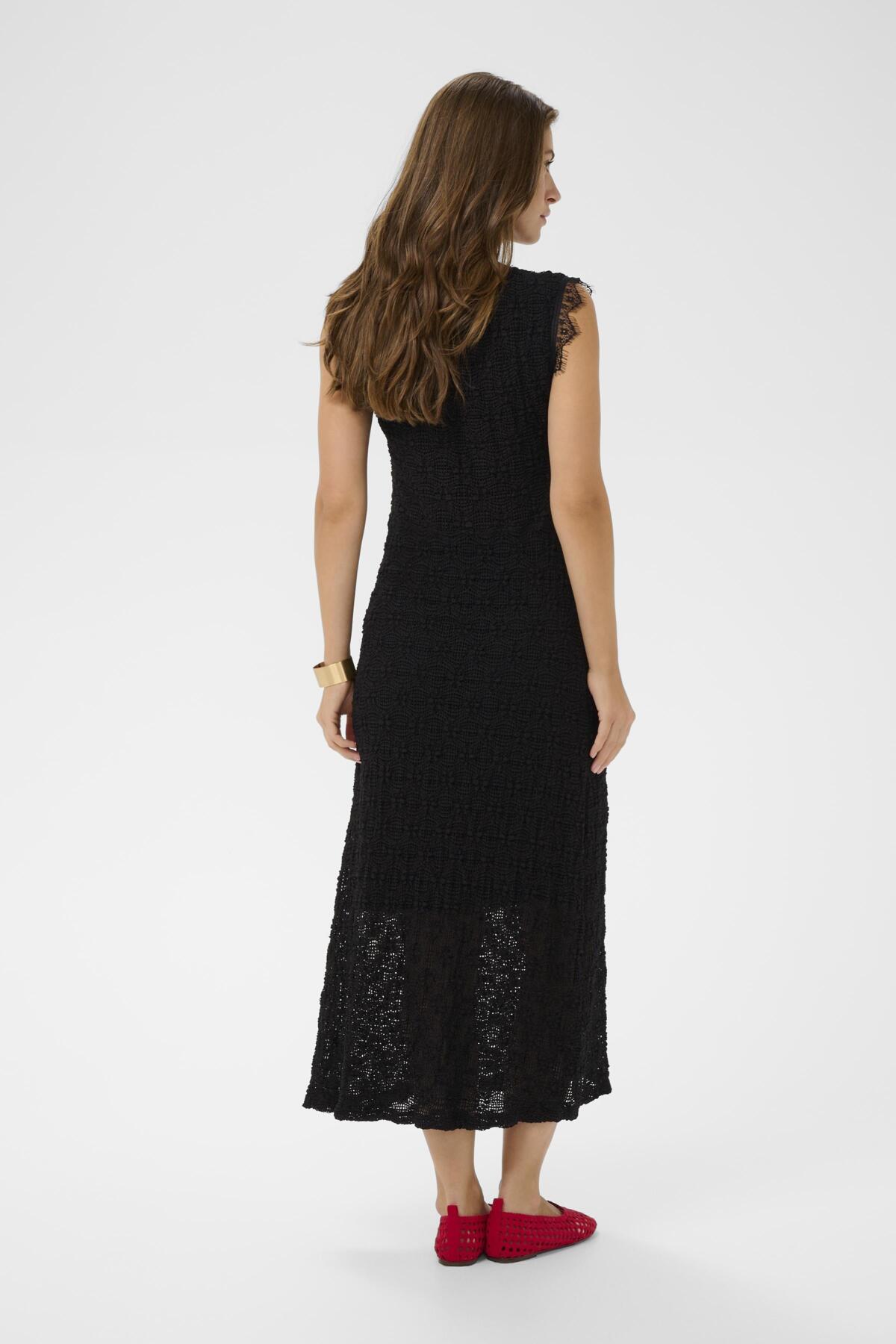 Cream - Maki Stretch Lace Dress