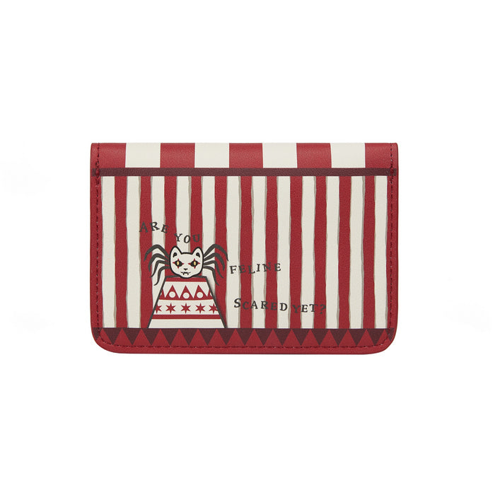 Vendula London Skelecat's Ghost Train Accordion Card Wallet Available Now