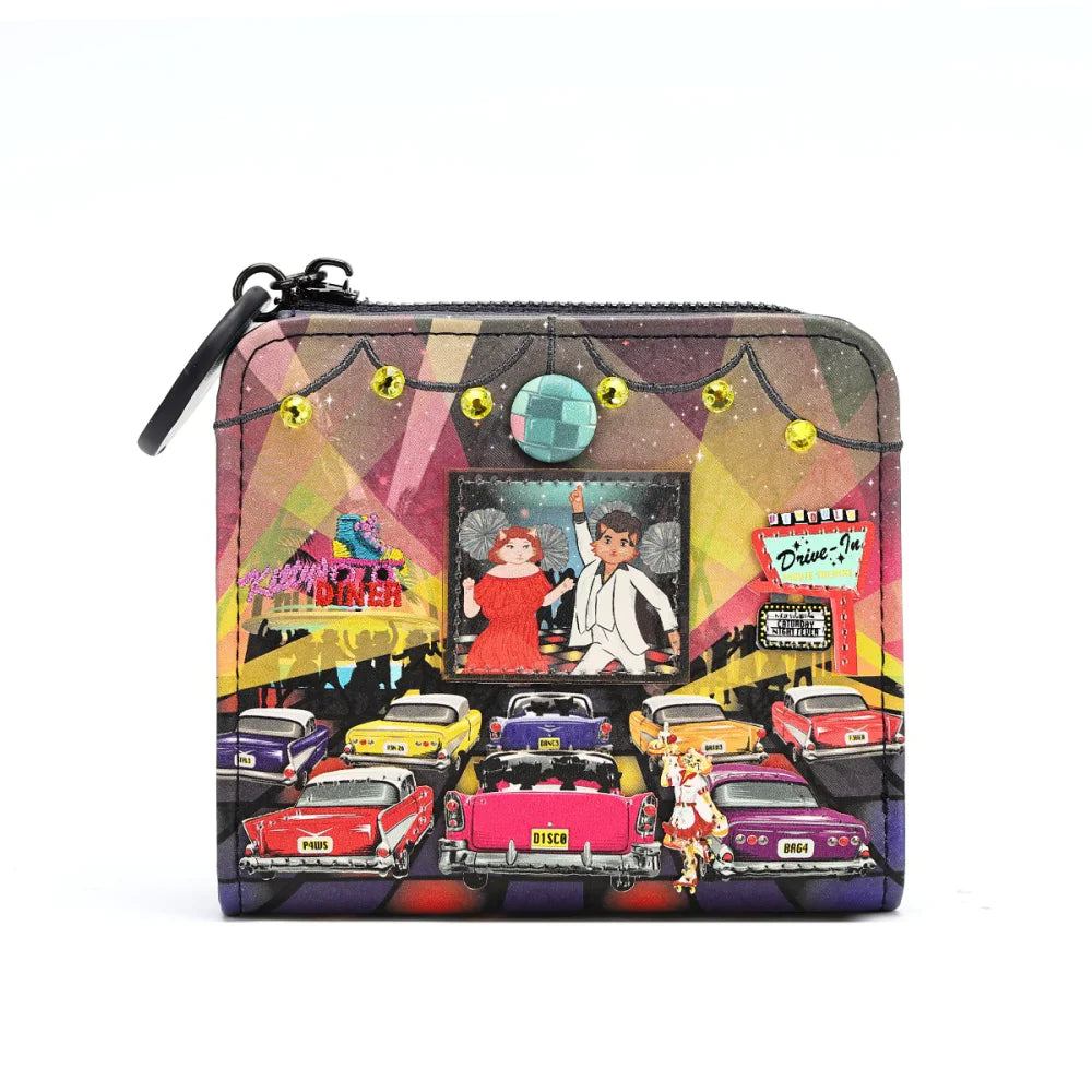 Vendula London Kitty’s Caturday Night Fever Flexcard Wallet