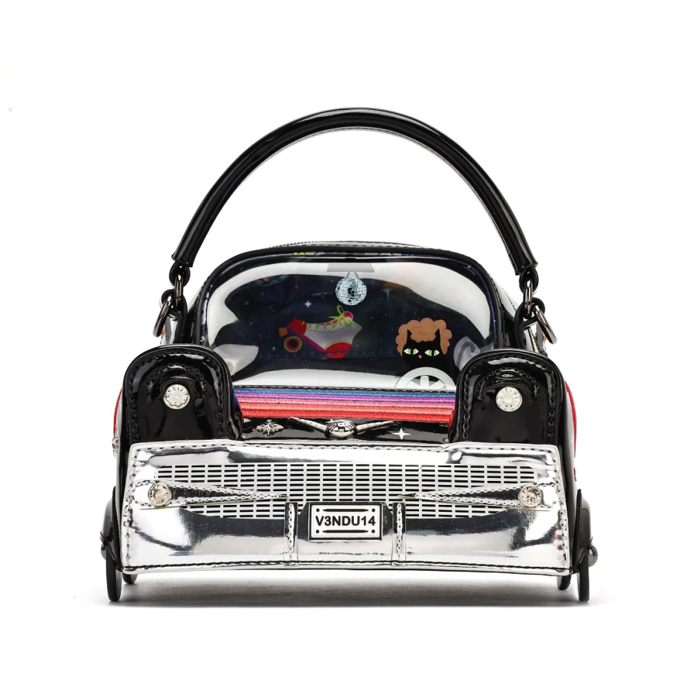 Vendula London Kitty’s Caturday Night Fever Catillac Bag