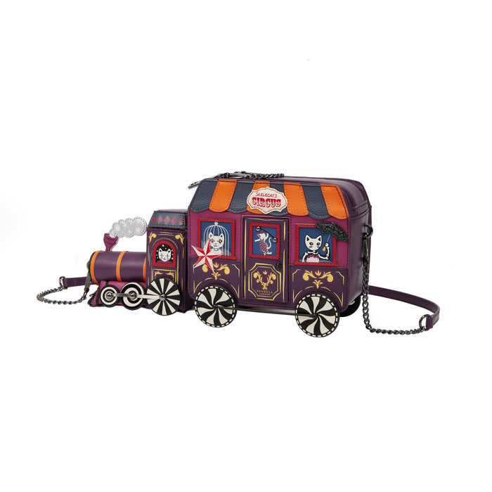 Vendula London Skelecat"s Travelling Ghost Train Bag Available Now