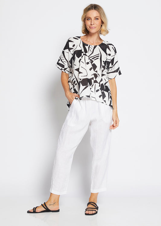 Jessica Jungle Print Top - Philosophy