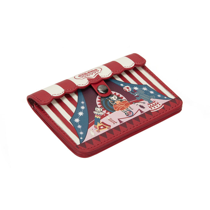 Vendula London Skelecat's Ghost Train Accordion Card Wallet Available Now