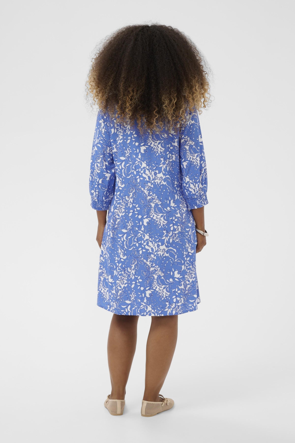 Cream - Tiah Shift Dress