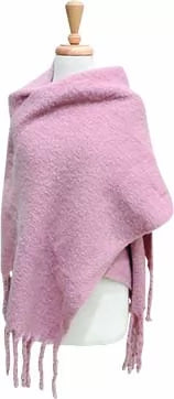 Poppi - Avenel of Melbourne - Wide Brushed Polyester Scarf / Wrap 61562 Blush