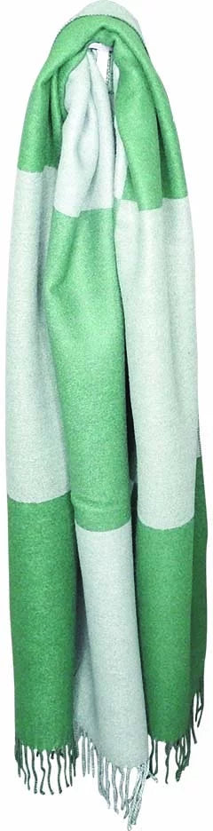 Poppi - Avenel of Melbourne - Wide Cotton Blend Scarf Wrap 61693 Emerald