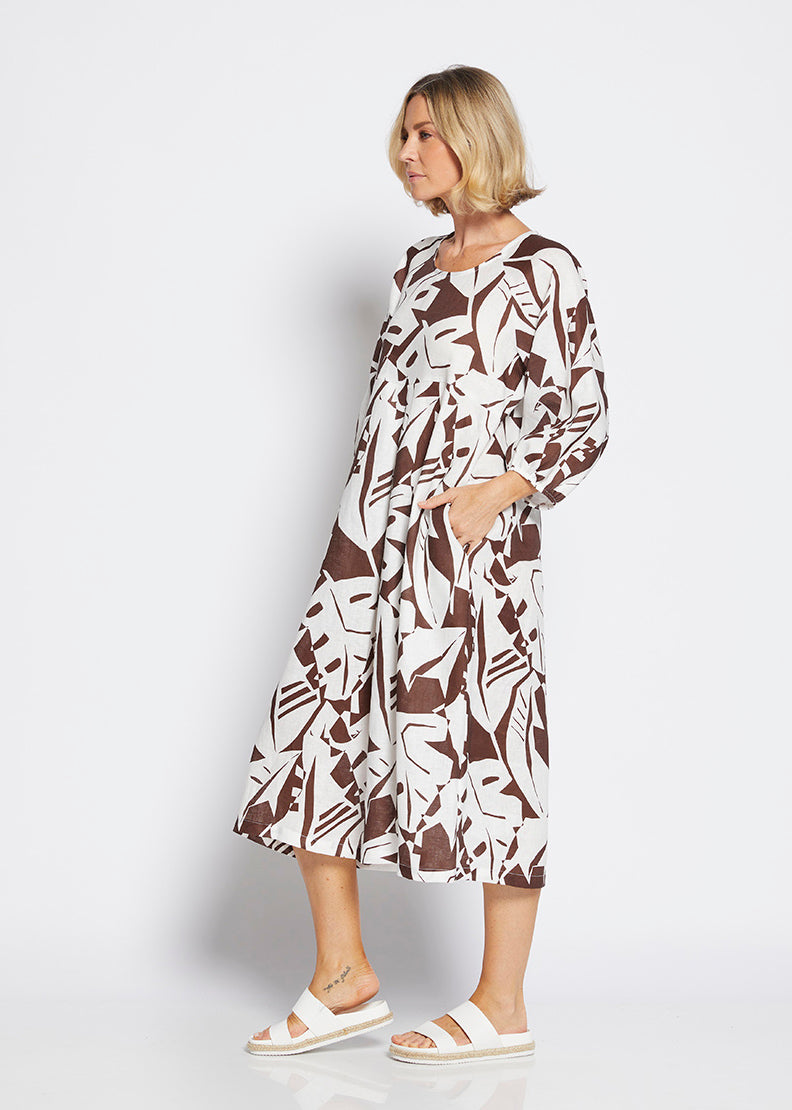 Philosophy Australia- Billow Linen Dress