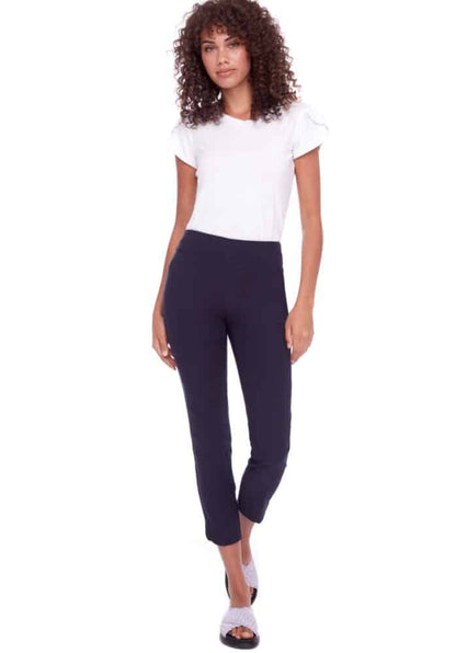 UP! Solid Slim Ankle Pant Navy - 65027UP