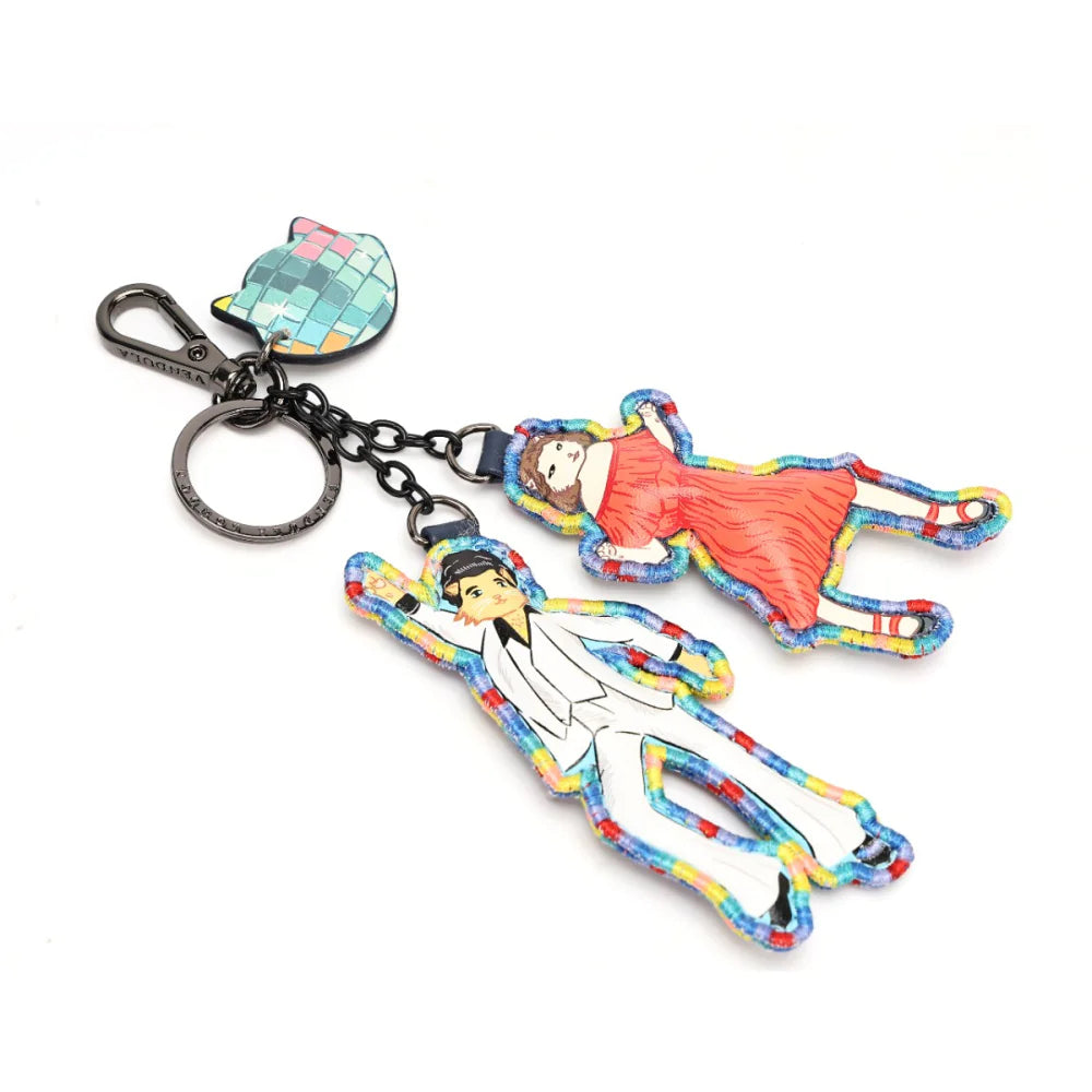 Vendula London Kitty’s Caturday Night Fever Keycharm