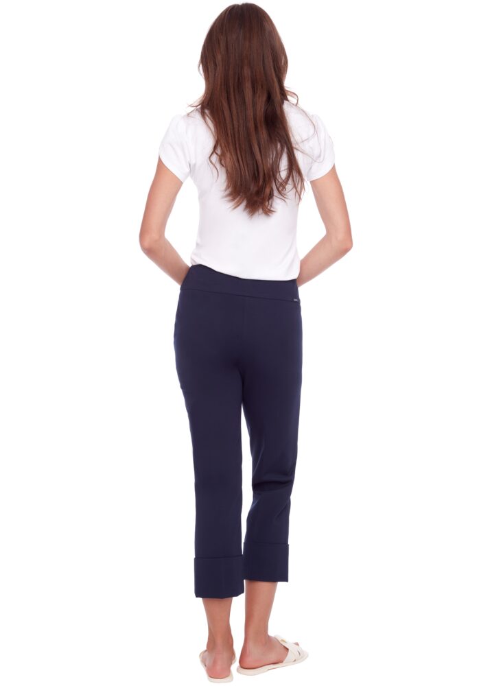 UP! Cuffed Compression Crop Pant Navy - 68015UP