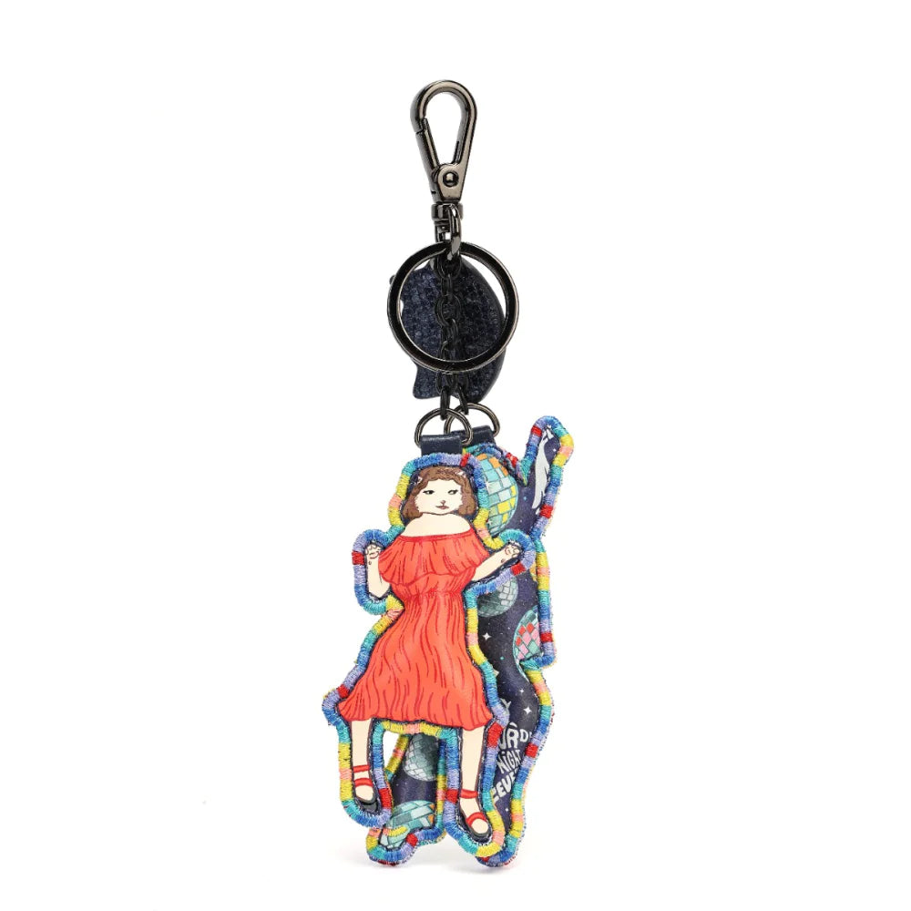 Vendula London Kitty’s Caturday Night Fever Keycharm