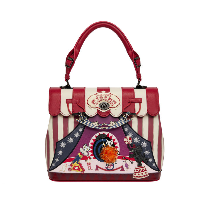 Vendula London Skelecat’s Travelling Ghost Train Grace Bag Available Now