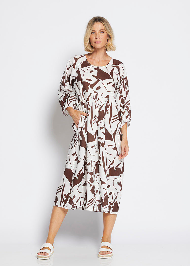 Philosophy Australia- Billow Linen Dress