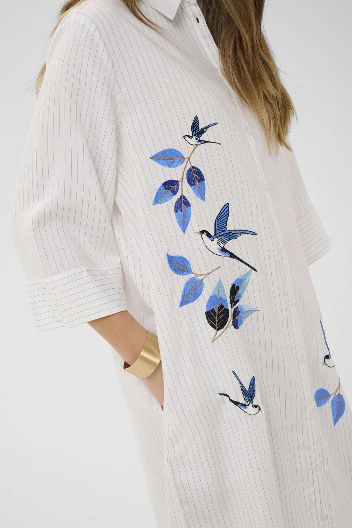 Cream - Silje Shirt Dress