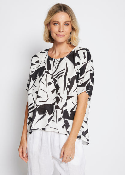 Philosophy Australia - Jessica Jungle Print Top