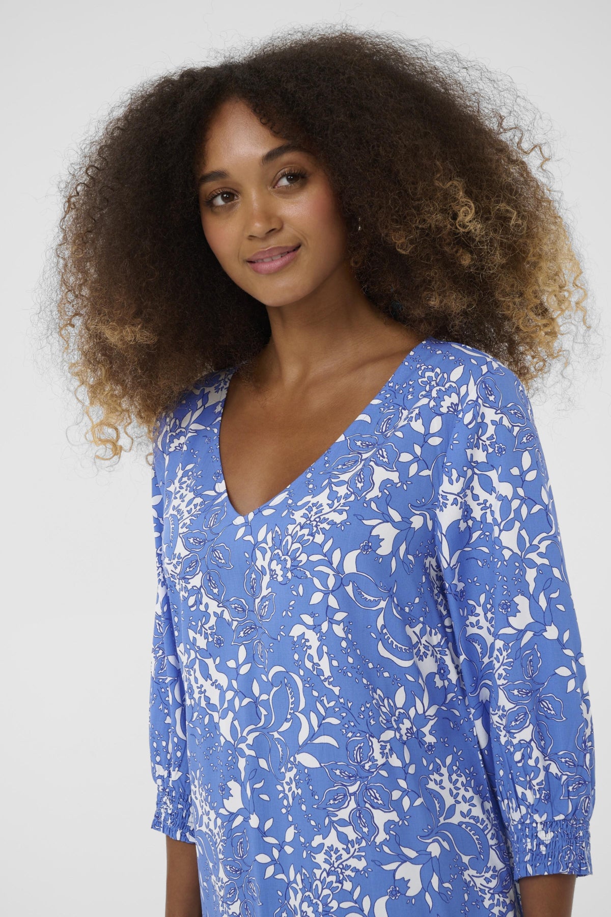 Cream - Tiah Shift Dress