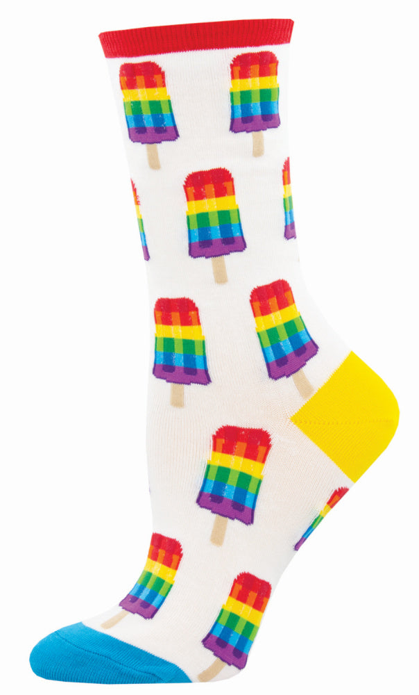 Socksmith Gay Pops - White