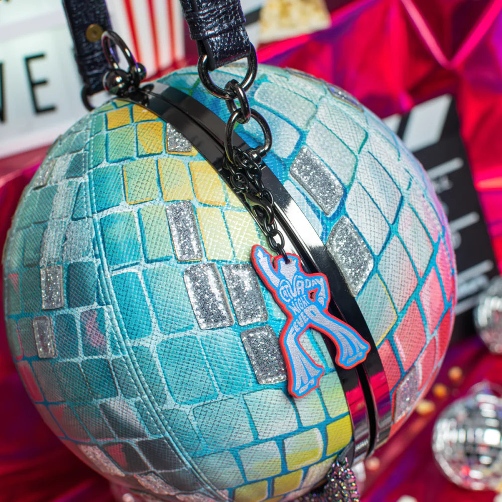 Vendula London Kitty’s Caturday Night Fever Disco Ball Bag