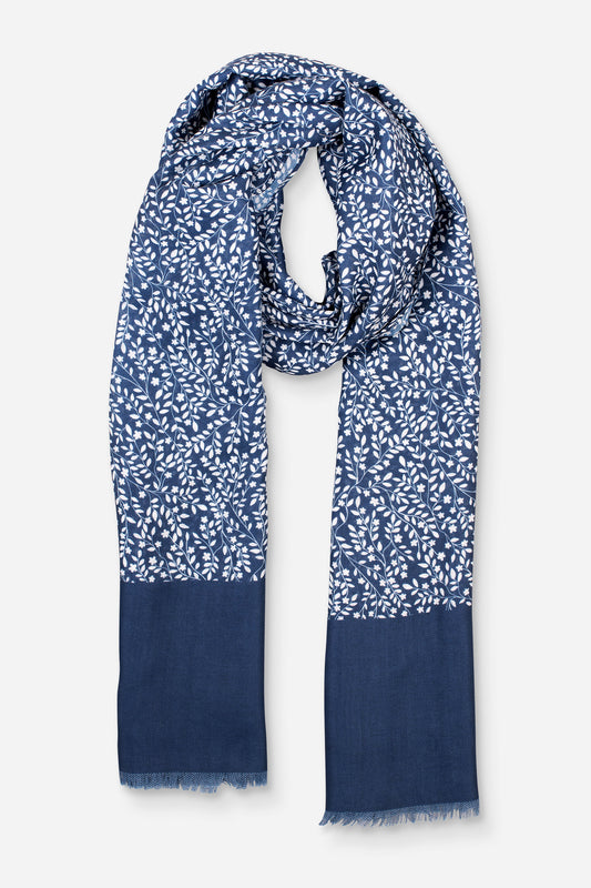 Brakeburn - Floral Trail Scarf Navy BKLS10488