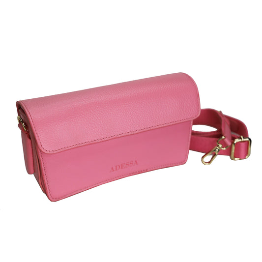 Adessa - Biella Crossbody Bag/Clutch Sweet Pink