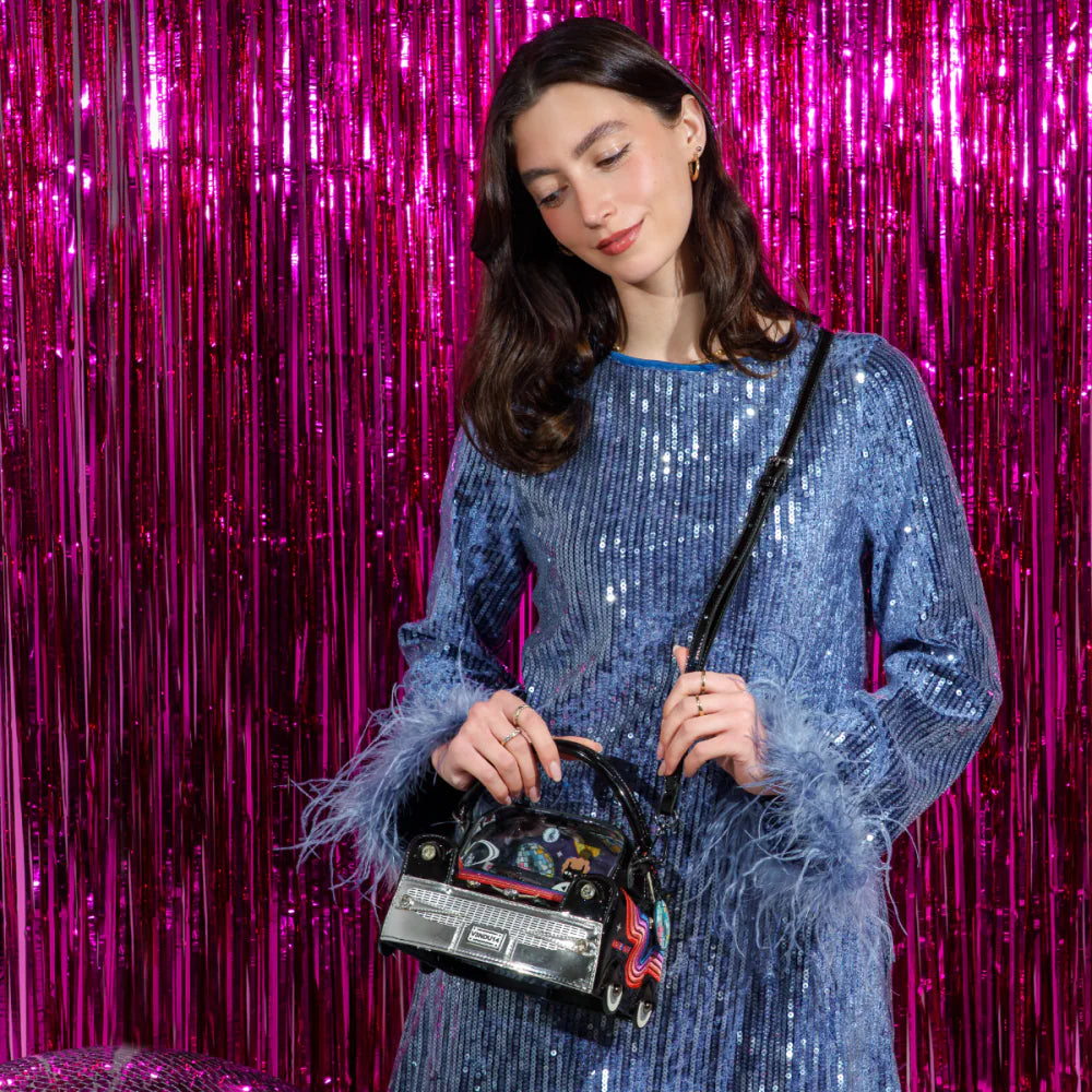 Vendula London Kitty’s Caturday Night Fever Catillac Bag