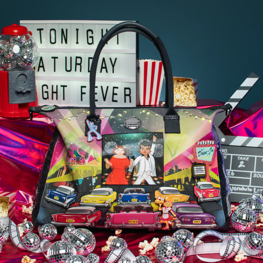 Vendula London Kitty’s Caturday Night Fever Bonnie Weekender