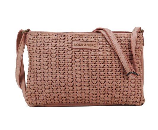 Kompanero - Darcy Cross Body Bag in Blush