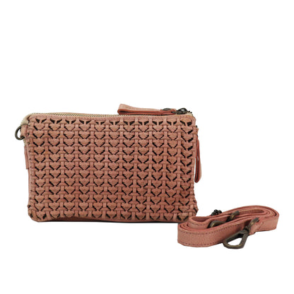 Kompanero - Dune Crossbody Bag in Blush