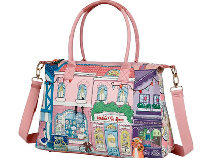 Vendula London - Heritage Victorian Tea Rooms Double Weekender Tote ( Pre Sale )* landing early March