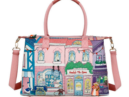 Vendula London - Heritage Victorian Tea Rooms Double Weekender Tote ( Pre Sale )* landing early March