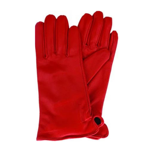 Avenel - Ladies Classic Leather Gloves - Red - 61201