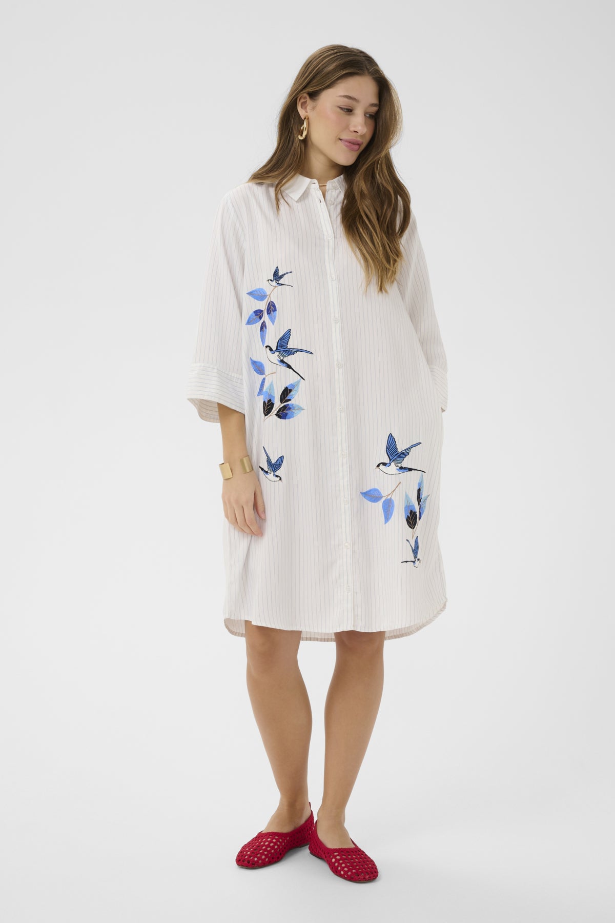 Cream - Silje Shirt Dress