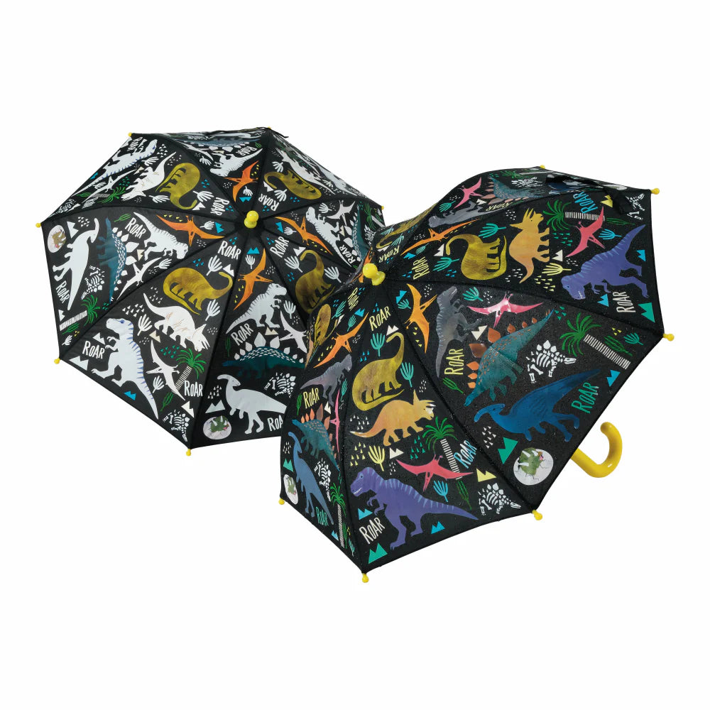 Floss & Rock - Colour Changing Umbrella - Dinosaur