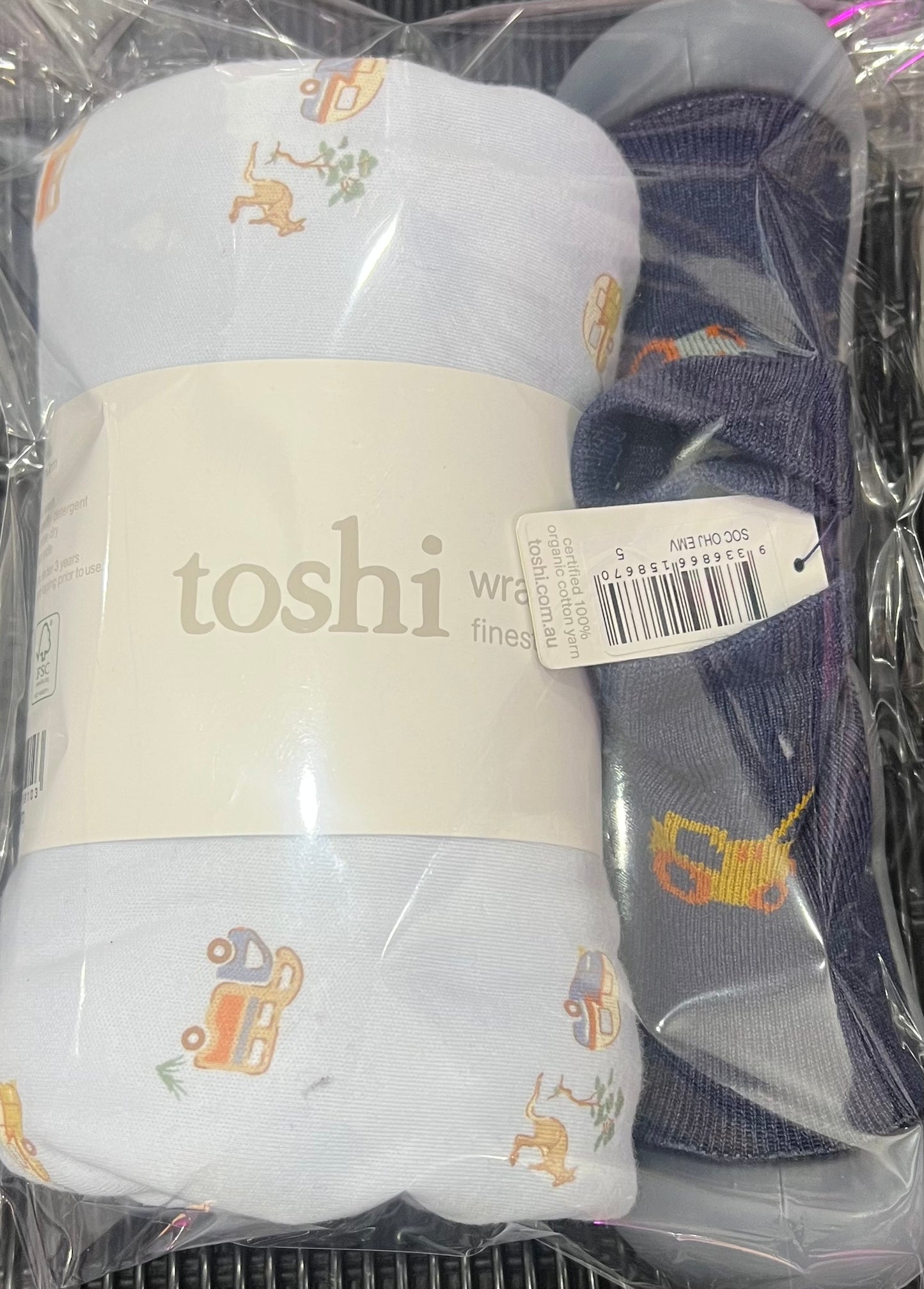 Toshi Knit Wrap & Hybrid Walking Socks Gift Pack